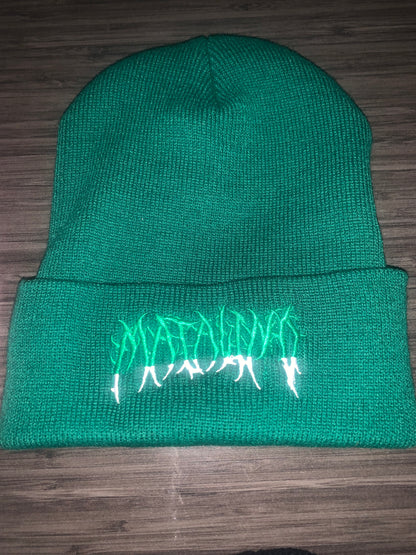 [Green Matalino Beanie]- ANARCHY