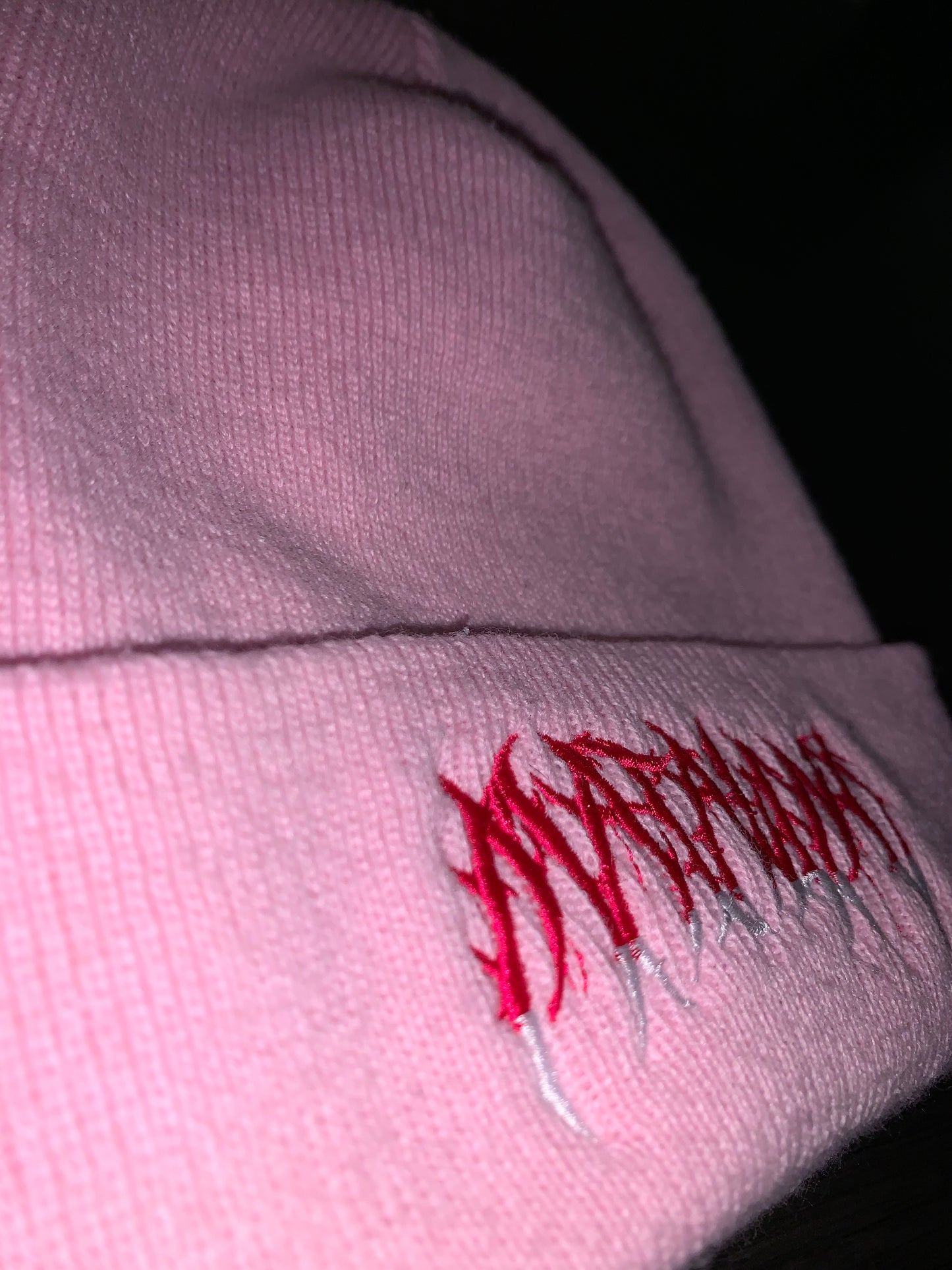 [Pink Matalino Beanie]- ANARCHY