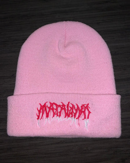 [Pink Matalino Beanie]- ANARCHY