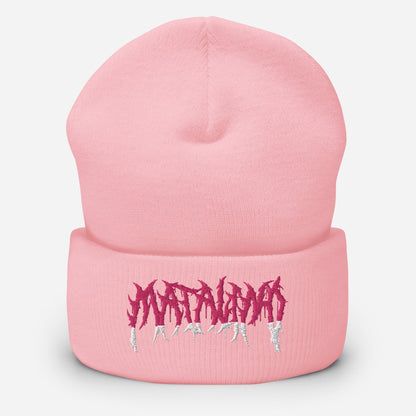 [Pink Matalino Beanie]- ANARCHY