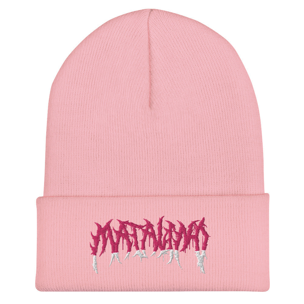 [Pink Matalino Beanie]- ANARCHY