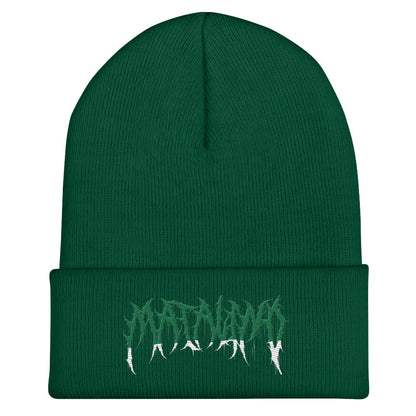 [Green Matalino Beanie]- ANARCHY